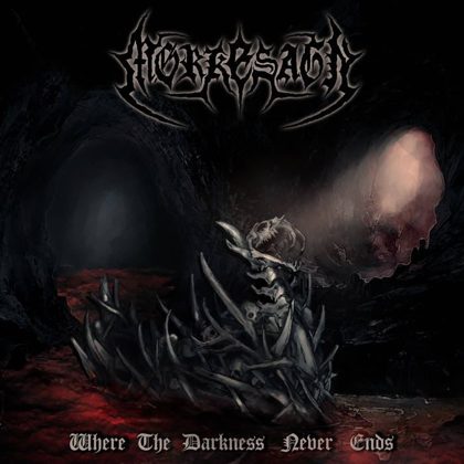 Обкладинка релізу Morkesagn — Where The Darkness Never Ends