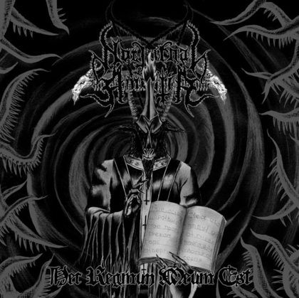 Обкладинка релізу Nocturnal Amentia — Hec Regnum Meum Est