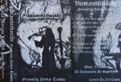 Обкладинка релізу Vöedtæmhtëhactått — Gremmtåg Nøyhar Trøddle