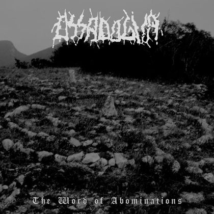 Обкладинка релізу Ossadogva — The Word of Abominations