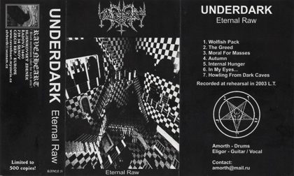 Обкладинка релізу Underdark — Eternal Raw (Demo)