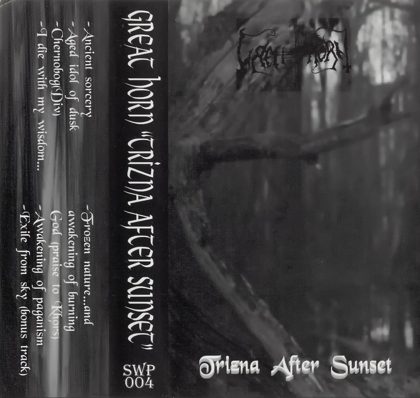 Обкладинка релізу Great Horn — Trizna After Sunset (Demo)