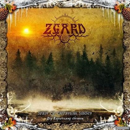 Обкладинка релізу Zgard — Дух Карпатських сутінків / Spirit of Carpathian Sunset