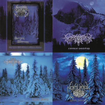 Обкладинка релізу Nokturnal Mortum — Lunar Poetry (Ultimate)