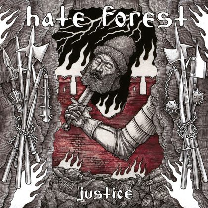 Обкладинка релізу Hate Forest — Justice (EP)