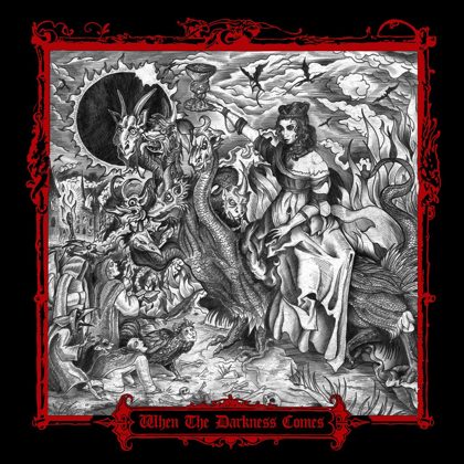 Обкладинка релізу Ieschure — When The Darkness Comes