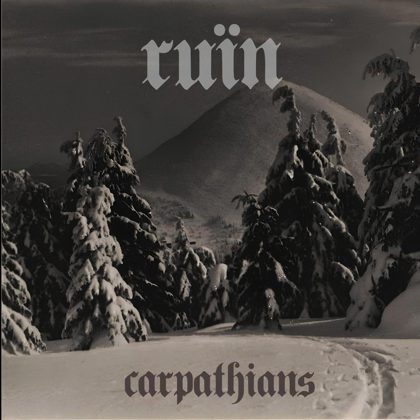 Обкладинка релізу Ruïn — Carpathians (EP)