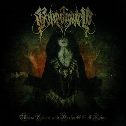 Обкладинка релізу Schreigarm — Mara Comes and Darkness Shall Reign