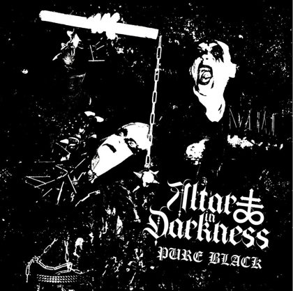Обкладинка релізу Altar in Darkness — Pure Black